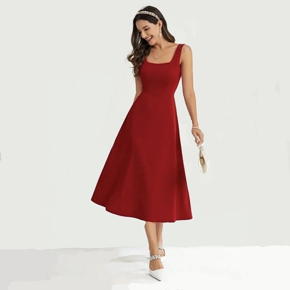 SHEIN Dresses & Skirts - Classy Fit & Flare A-Line Dress